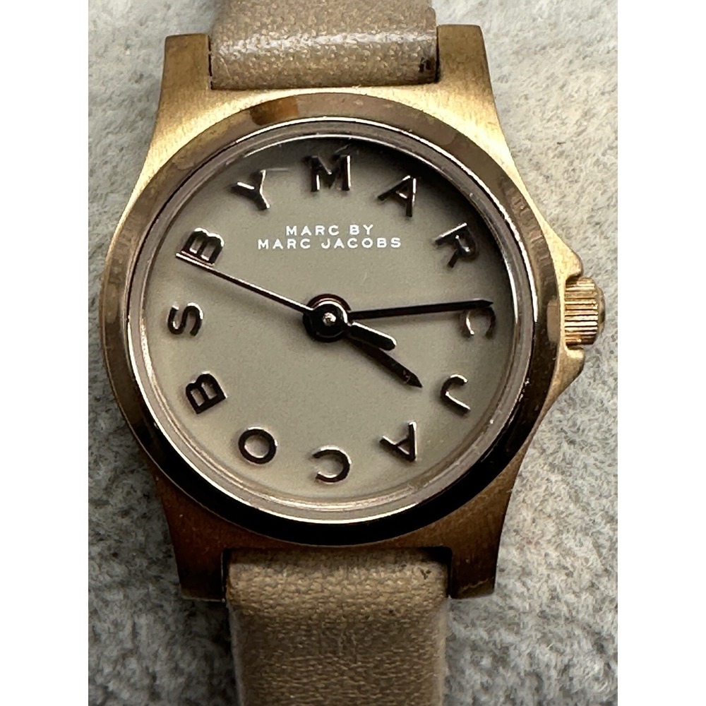 MARC BY MARC JACOBS Henry MBM1239 Lady's Watch New Battery 20MM 7" F7
